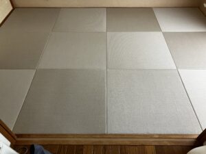 【市川北方町】琉球畳灰桜色の施工例&日記/石川畳店